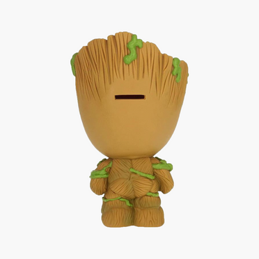 Cute Cartoon The Groot Piggy Bank for Adults 8inch Marvel PVC Figural Bank