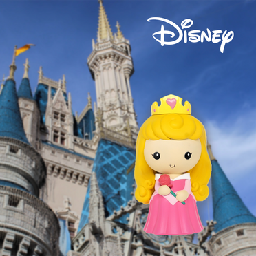 Disney Princess Piggy Bank Cartoon Figure Aurora Plastic Money Jar for Adults/Kids