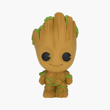 Cute Cartoon The Groot Piggy Bank for Adults 8inch Marvel PVC Figural Bank