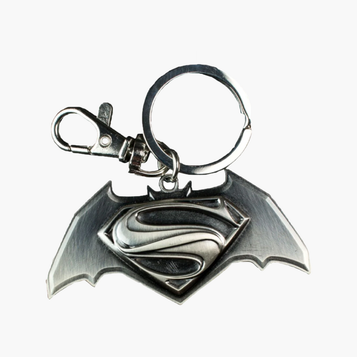 Batman V Superman DC Comics Keychain Pewter Keyring