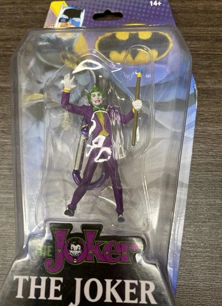 DC Comics The Joker Small Figure Keychain/Keyring