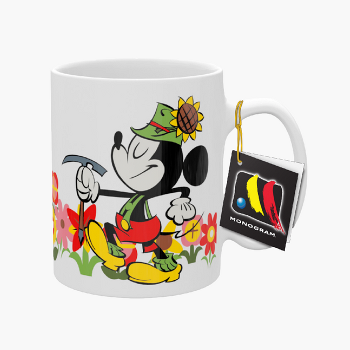 Disney Coffee Mug Gardener Mickey Mouse in Garden 11Oz Cartoon Ceramic Cup