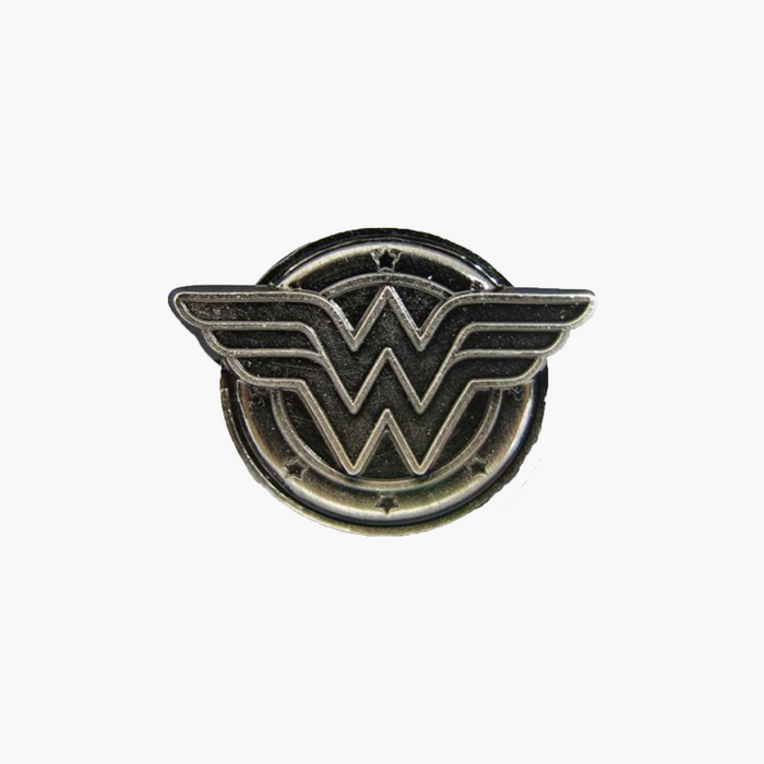 DC Wonder Woman Logo Pewter Lapel Pin