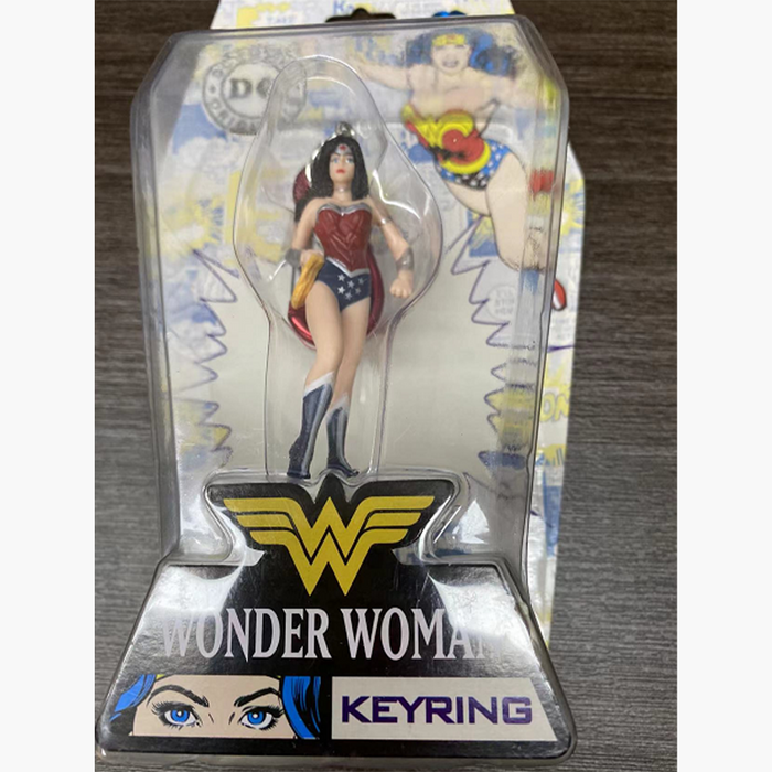 DC Comics Wonder Woman Mini Figure Keychain/Keyring